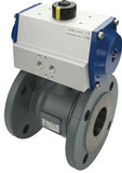 Imagen destacada de la colección - Pneumatic Cast Iron Flanged Ball Valves