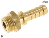 Imagen destacada de la colección - Hose Barb Fittings R-Threads Male PN24 Rotatable Ball Bearing Mounted