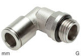 Imagen destacada de la colección - Elbow Push-In Fittings Brass G-Threads Male