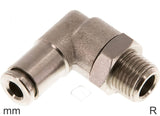 Imagen destacada de la colección - Elbow Push-In Fittings Brass R-Threads Male Rotatable