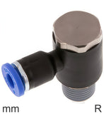 Imagen destacada de la colección - Elbow Push-In Fittings Brass And Plastic R-Threads Male Outer Hex