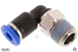 Imagen destacada de la colección - Elbow Push-In Fittings Brass And Plastic R-Threads Male Short