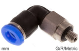 Imagen destacada de la colección - Elbow Push-In Fittings Brass And Plastic G/R/Metric-Threads Male