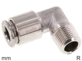 Imagen destacada de la colección - Elbow Push-In Fittings Stainless Steel R-Threads Male