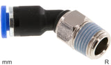 Imagen destacada de la colección - Elbow Push-In Fittings Brass And Plastic R-Threads Male 45deg