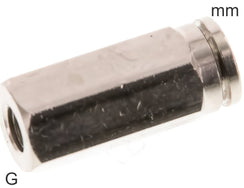 Push-In Fittings Brass G-Threads Female
