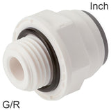 Imagen destacada de la colección - Push-In Fittings Plastic G/R-Threads Male Liquids And Food Inch
