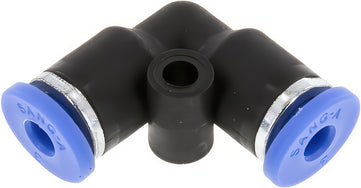Elbow Union Push-In Fittings Brass And Plastic