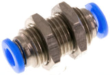 Imagen destacada de la colección - Push-In Fittings Brass And Plastic Bulkhead (3-6mm)