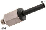 Imagen destacada de la colección - Plug-In Fittings Brass And Plastic NPT-Threads/Metric Plug Male