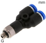 Imagen destacada de la colección - Push-In Y Fittings Brass And Plastic G-Threads Male