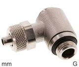 Imagen destacada de la colección - Push-On Elbow Fittings Brass G-Threads Male Rotatable Hex