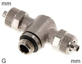 Imagen destacada de la colección - Push-On Tee Fittings Brass G-Threads Male Hex
