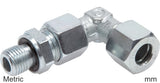 Imagen destacada de la colección - Compression Elbow Fittings Stainless Steel Metric-Threads Male Adjustable