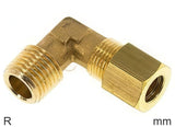 Imagen destacada de la colección - Compression Elbow Fittings Brass R-Threads Male
