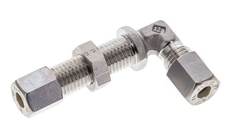 Compression Elbow Fittings Stainless Steel Bulkhead