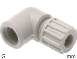 Imagen destacada de la colección - Compression Elbow Fittings Plastic G-Threads Female