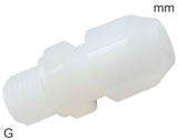 Imagen destacada de la colección - Compression Fittings Plastic PVDF G-Threads Male