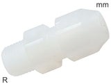Imagen destacada de la colección - Compression Fittings Plastic PVDF R-Threads Male