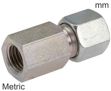 Compression Fittings Stainless Steel Metric-Threads Female