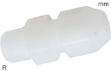 Imagen destacada de la colección - Compression Fittings Plastic PVDF R-Threads Male For Plastic Hoses