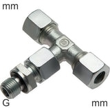 Imagen destacada de la colección - Compression Tee Fittings Stainless Steel G-Threads Male T-Shape Adjustable