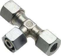 Compression Tee Fittings Stainless Steel With Sealing Cone And O-Ring T-Shape