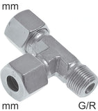 Imagen destacada de la colección - Compression Tee Fittings Stainless Steel G/R-Threads Male L-Shape