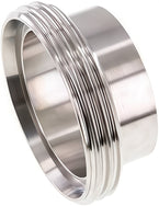 Male Dairy Fittings DIN 11851 With Weld End