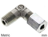 Imagen destacada de la colección - Cutting Ring Elbow Fittings Steel / Stainless Steel Metric-Threads Male