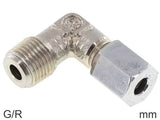 Imagen destacada de la colección - Cutting Ring Elbow Fittings Steel / Stainless Steel G/R-Threads Male