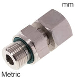 Imagen destacada de la colección - Cutting Ring Fittings Steel / Stainless Steel Metric-Threads Male Adjustable