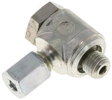 Imagen destacada de la colección - Elbow Swivel Joints Cutting Ring With Metric Male Threads Nickel-Plated Brass