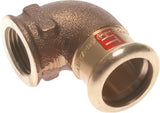 Imagen destacada de la colección - Elbow Press Fittings 90deg With Inner Press And Female Thread