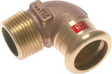 Imagen destacada de la colección - Elbow Press Fittings 90deg With Inner Press And Male Thread