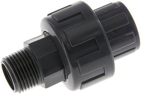 PVC Union Fittings With Female Sockets And Male Threads PN16