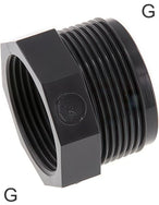 PVC Fittings Reduced With Cylindrical Male And Female Threads Short PN16