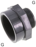 Imagen destacada de la colección - PVC Fittings Reduced With Cylindrical Male And Female Threads PN16