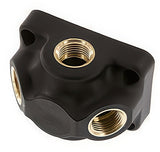 Imagen destacada de la colección - Pipeline Sockets Air Junctions Plastic With Brass ThreadsInserts PN15