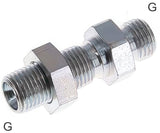 Imagen destacada de la colección - Double Nipples Steel / Stainless Steel G-Threads Bulkhead PN475