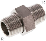 Imagen destacada de la colección - Double Nipples Stainless Steel R-Threads Separable With Conical/Flat Seal PN40
