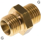 Imagen destacada de la colección - Double Nipples Brass G-Threads Left-Hand PN16