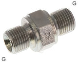 Imagen destacada de la colección - Double Nipples Steel / Stainless Steel G-Threads With 60deg Hose Cone PN400
