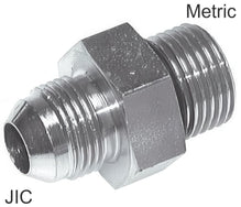 Double Nipples Steel / Stainless Steel JIC/Metric-Threads PN310