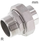 Imagen destacada de la colección - Double Nipples Stainless Steel R-Threads And Welding End With Flat Seal PN16