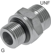 ORFS Double Nipples UNF/G-Threads PN630
