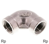 Imagen destacada de la colección - Angled Fittings 90deg Cast Iron / Stainless Steel Rp-Threads Female PN25