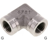 Imagen destacada de la colección - Angled Fittings 90deg Steel / Stainless Steel G-Threads Female PN350