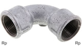 Imagen destacada de la colección - Angled Fittings 90deg Cast Iron Rp-Threads Female PN25