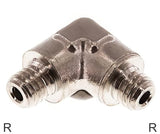 Imagen destacada de la colección - Angled Fittings 90deg Brass / Cast Iron / Stainless Steel R-Threads Male PN150
